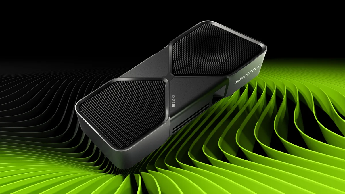 GeForce RTX 5070 — manufacturer product image