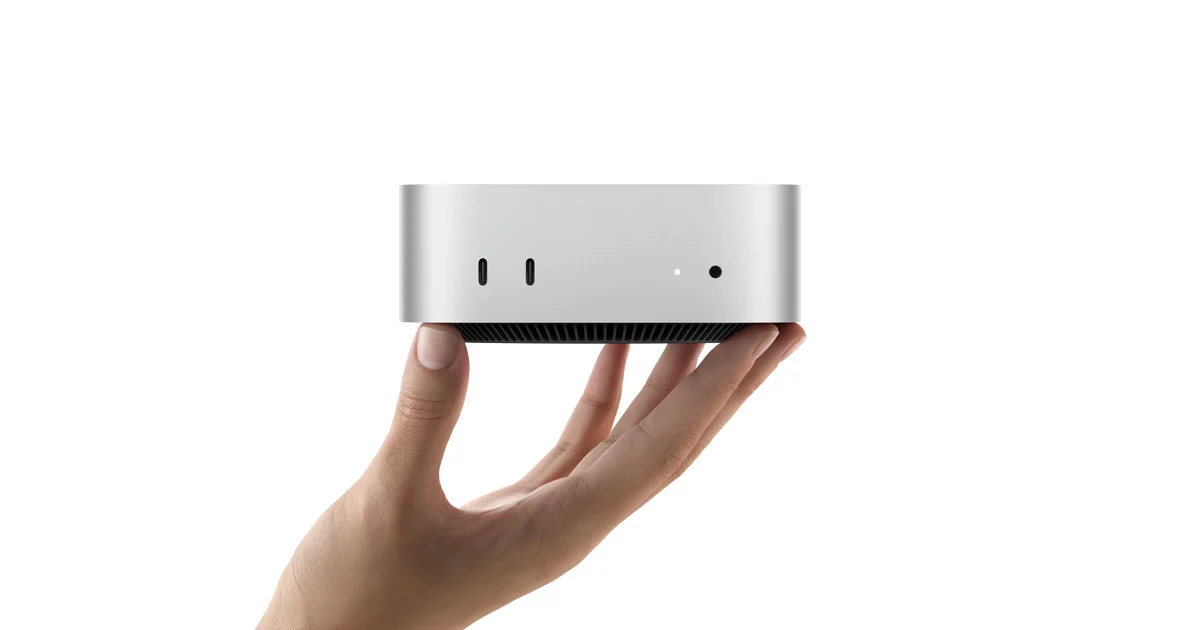 Apple Mac mini M4 — manufacturer product image