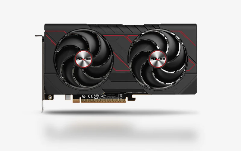 SAPPHIRE PULSE AMD Radeon RX 9060 XT OC 16GB — manufacturer product image