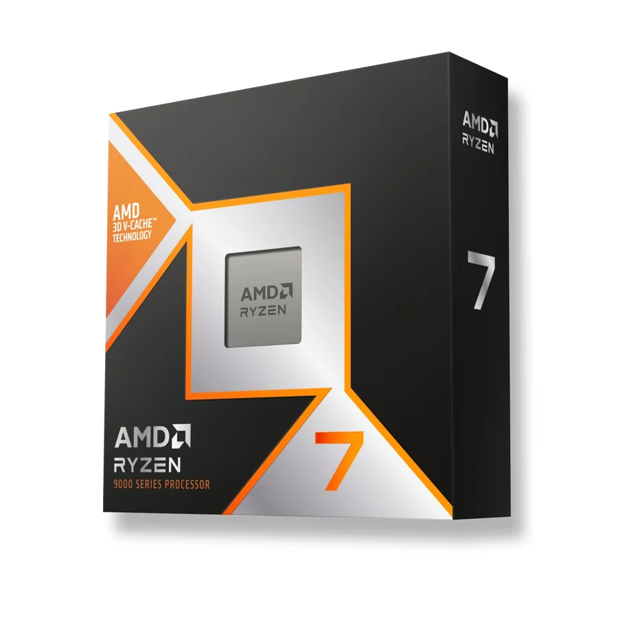 AMD Ryzen 7 9800X3D — manufacturer product image